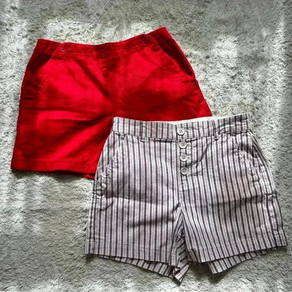 LOFT Pants - Loft and Old Navy Shorts (Set of 2) | size 2